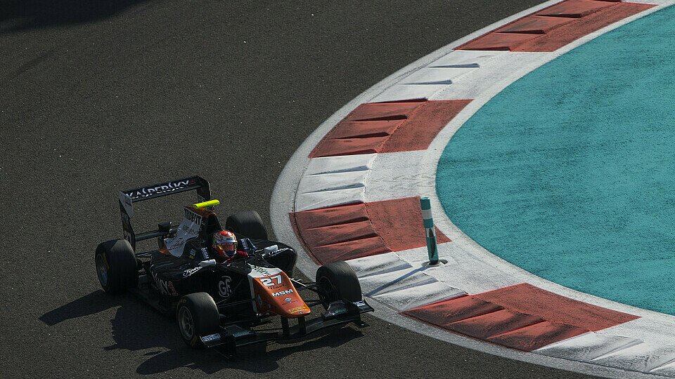 Antonio Fuoco umrundete den Yas Marina Circuit am heutigen Donnerstag am Schnellsten, Foto: GP3 Series