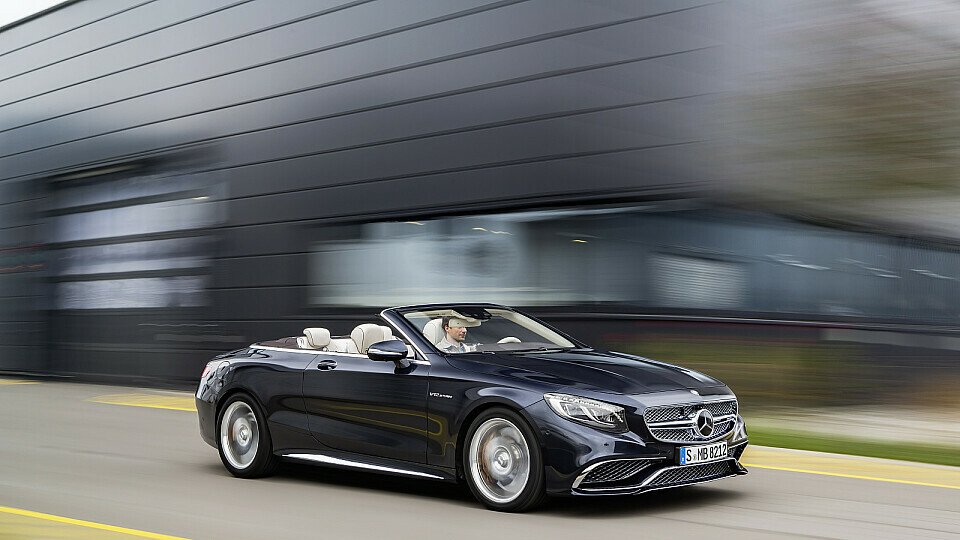 Neuzugang in der S-Klasse Familie: Das S 65 Cabriolet, Foto: Mercedes-AMG