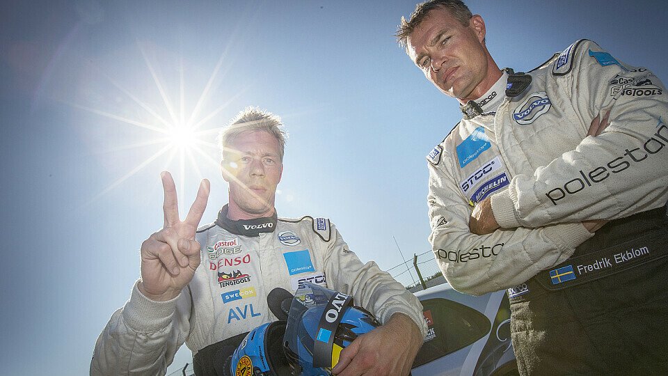 Thed Björk und Fredrik Ekblom starten 2016 für Volvo, Foto: Cyan Racing