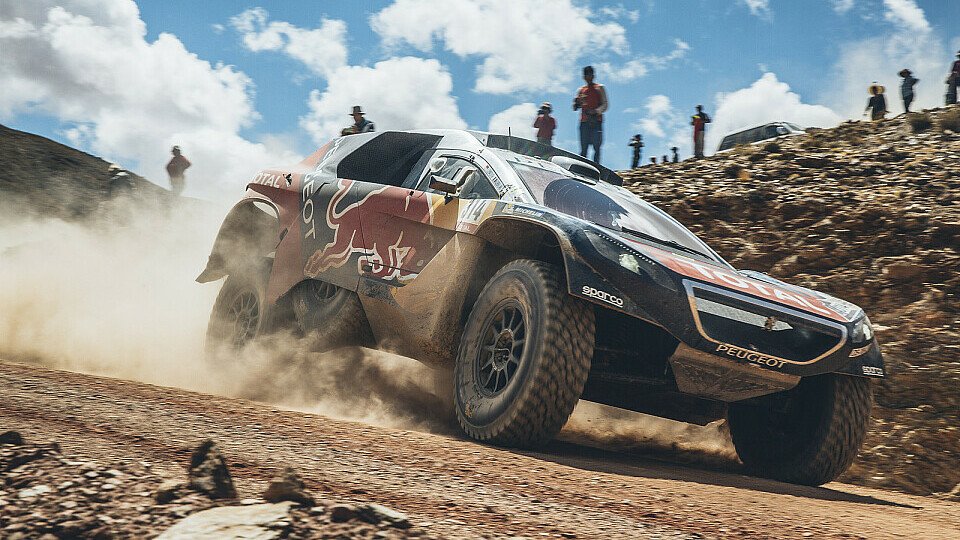 Rookie Sebastien Loeb düpiert weiterhin die Dakar-Spezialisten, Foto: Red Bull