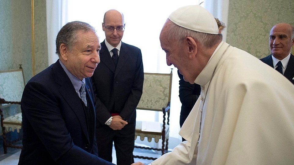 Jean Todt trifft Papst Franziskus im Vatikan, Foto: FIA