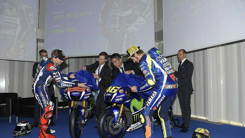 Bei Yamaha hofft man auf Respekt zwischen Rossi und Lorenzo, Foto: Yamaha