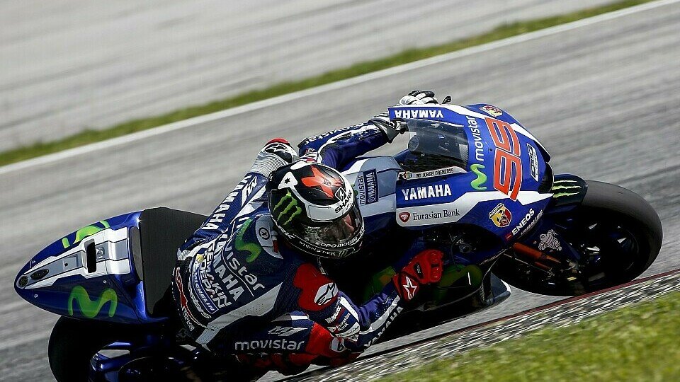 Jorge Lorenzo ließ der Konkurrenz am Montag keine Chance, Foto: Yamaha
