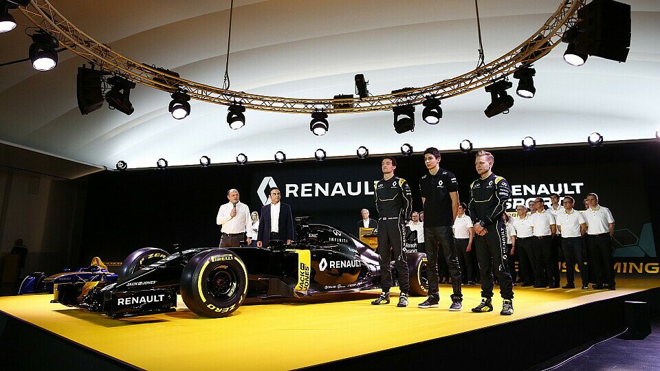 Das neue Team von Renault F1, Foto: Renault