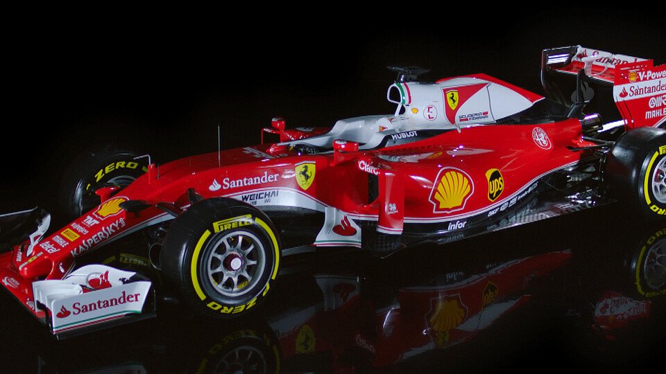 So sieht der neue Ferrari SF16-H aus, Foto: Ferrari