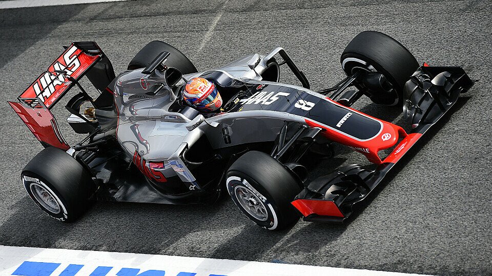 Romain Grosjean spulte 31 Runden ab, Foto: Sutton