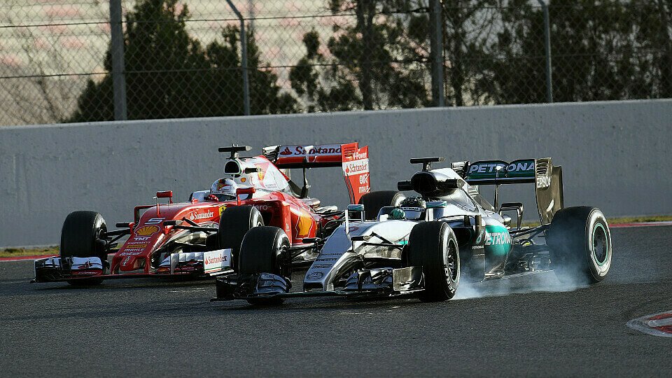Das Duell Mercedes gegen Ferrari soll 2016 Spannung bringen, Foto: Sutton