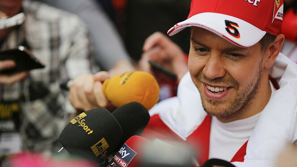 Sebastian Vettel gefällt die Show der Formel 1, Foto: Sutton