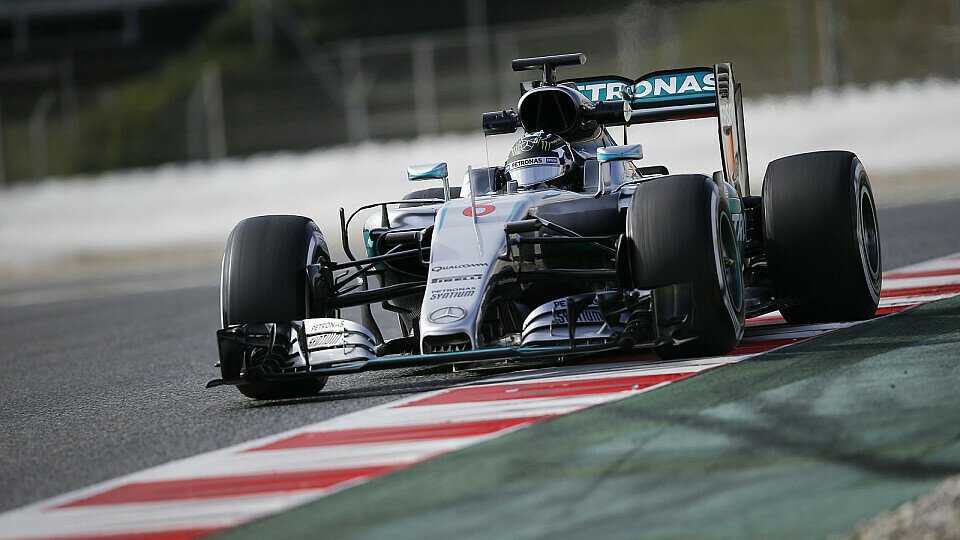 Nico Rosberg holte die 1. Bestzeit für Mercedes in Barcelona, Foto: Sutton