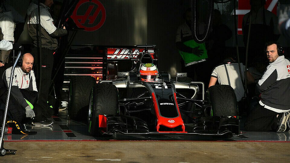 Haas erlebte den bislang schlechtesten Testtag in Barcelona, Foto: Sutton