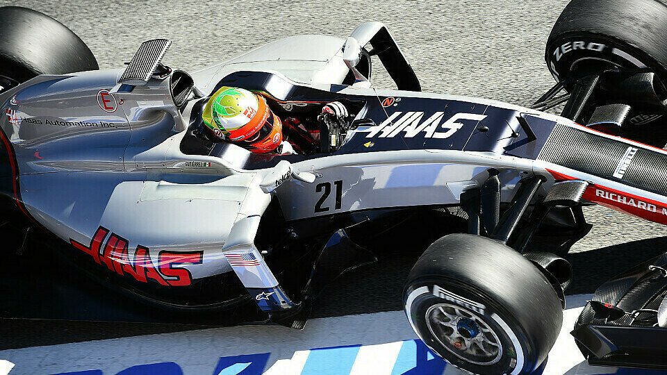 Haas macht in der zweiten Testwoche in Barcelona viel durch