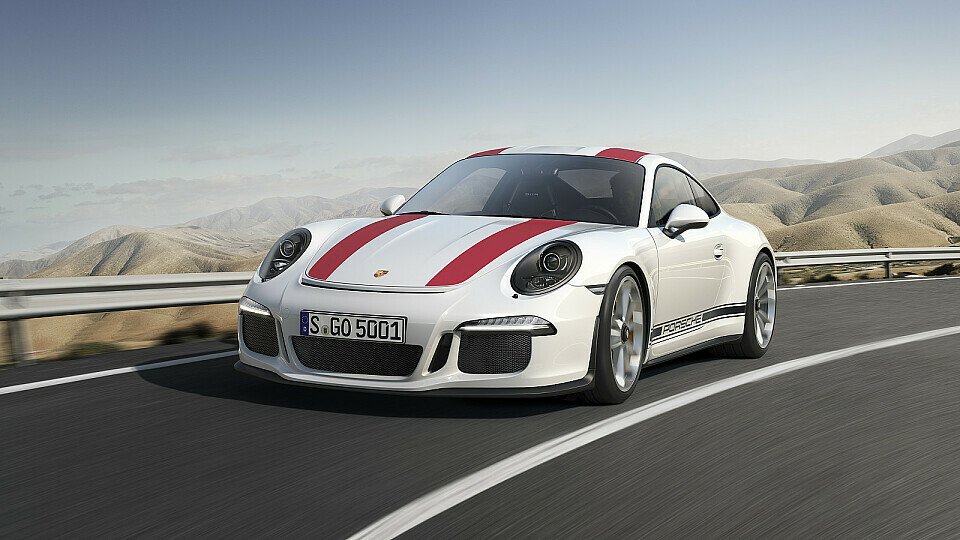 So sieht der neue 911 R aus, der in Deutschland ab Mai erhältlich ist, Foto: Porsche