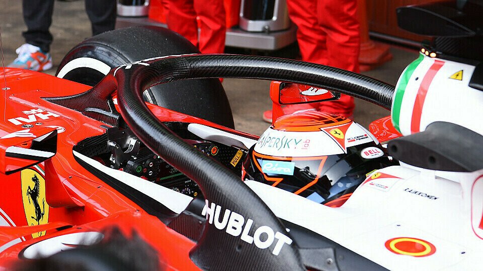 Ferrari testete als erstes Team das Halo-Konzept, Foto: Sutton