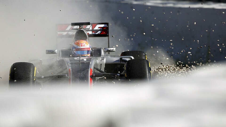 Romain Grosjean verpasste aufgrund technischer Probleme Zeit auf der Strecke, Foto: Sutton