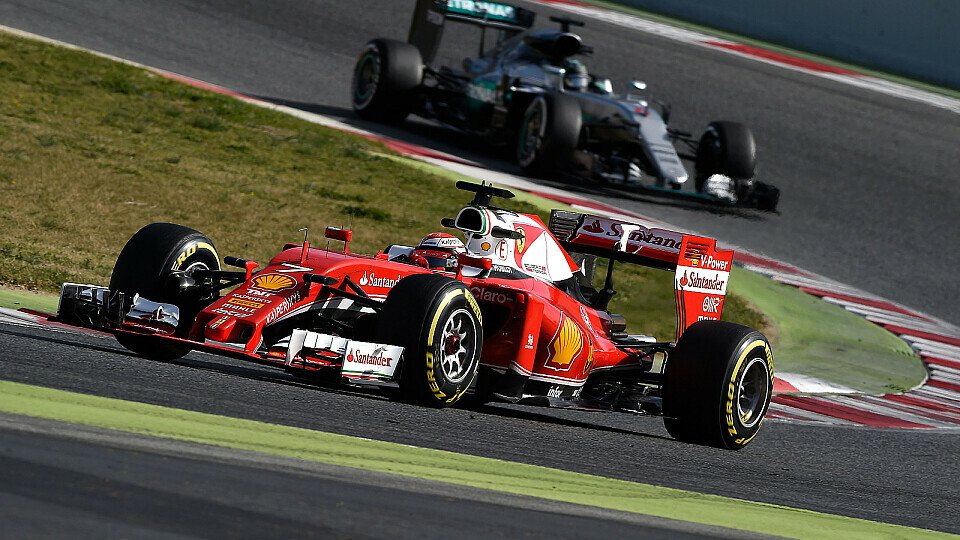 Hängen Räikkönen und Ferrari Mercedes 2016 ab?, Foto: Ferrari