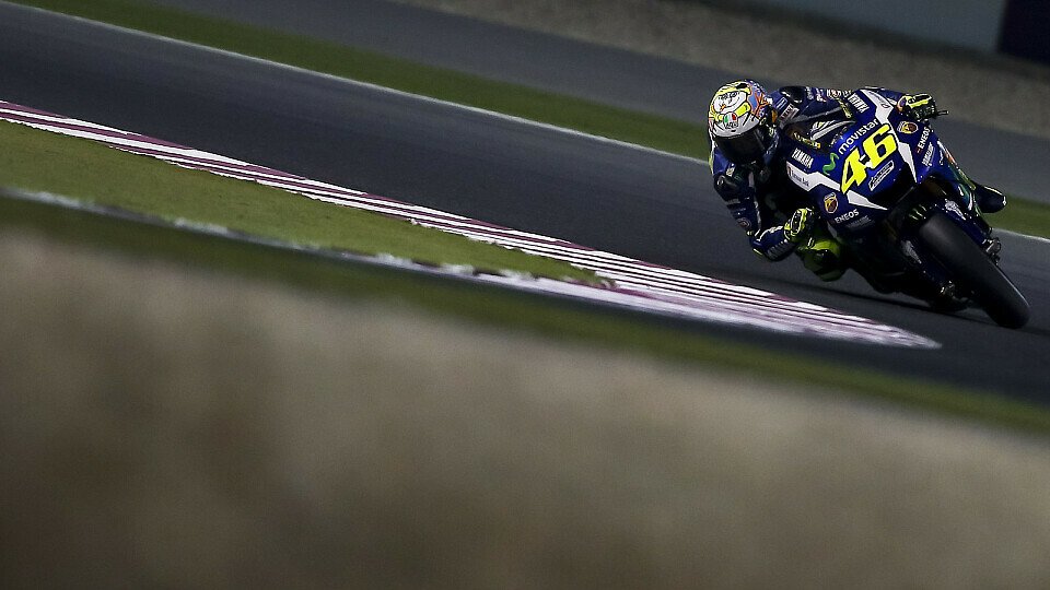 Valentino Rossi drehte die meisten Runden aller Stammfahrer, Foto: Yamaha