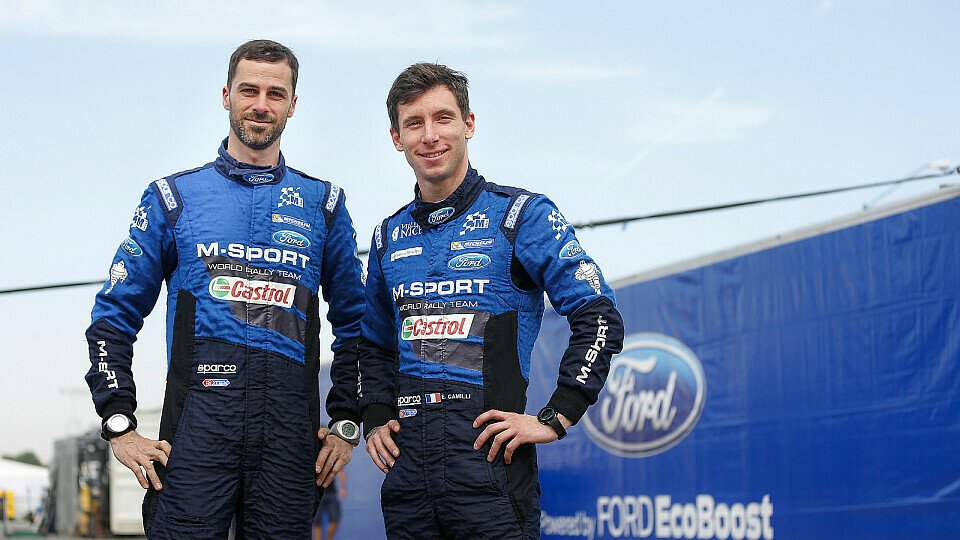 Eric Camilli und Benjamin Veillas fuhren 2016 zusammen bei M-Sport, Foto: Ford