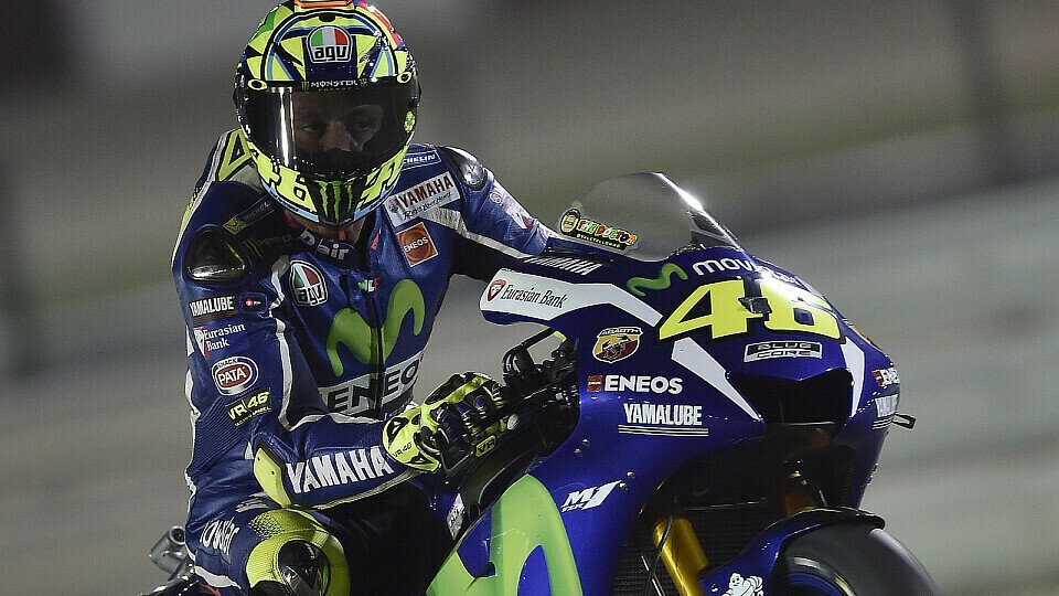 Valentino Rossi hat die Spitze genau im Blick, Foto: Yamaha