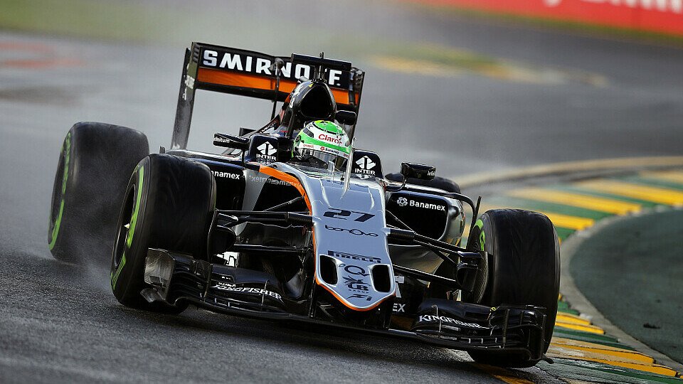 Nico Hülkenberg reihte sich hinter Lewis Hamilton auf Platz zwei ein, Foto: Sutton