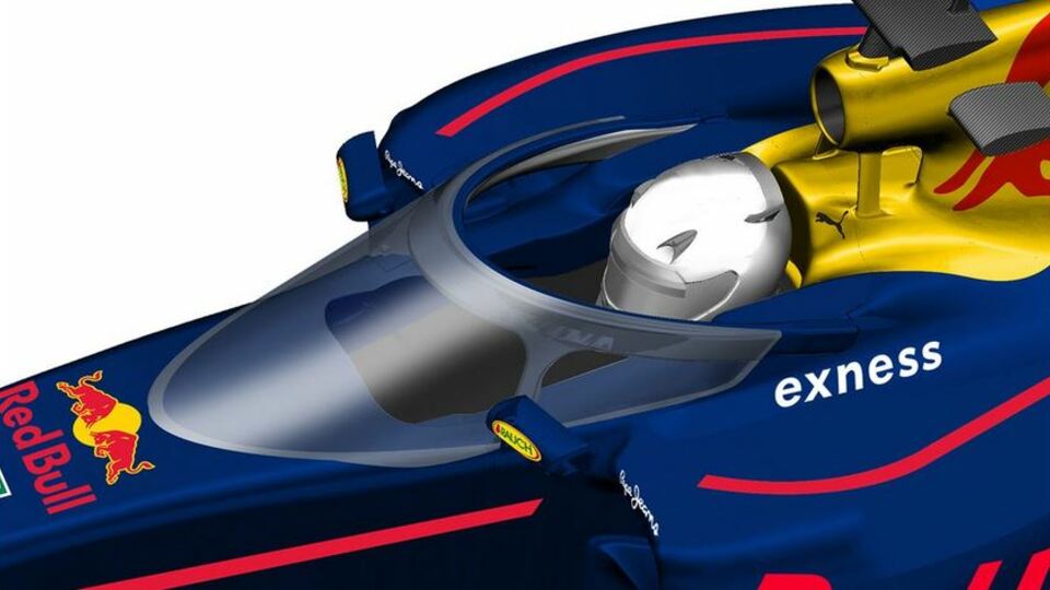 Red Bull hat eine Cockpit-Kanzel als Alternative zum Halo-Konzept gezeigt, Foto: Red Bull