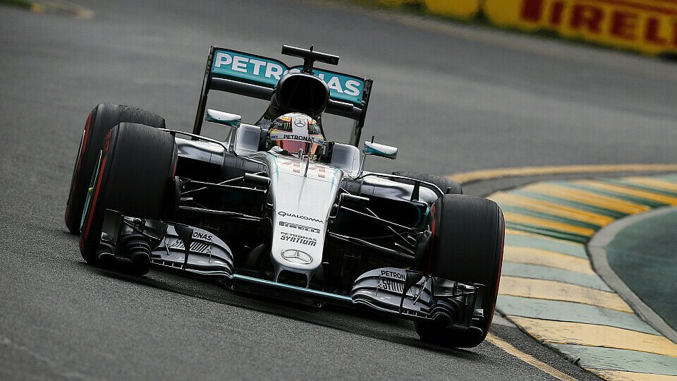 Lewis Hamilton fuhr in Australien auf die Pole Position, Foto: Sutton