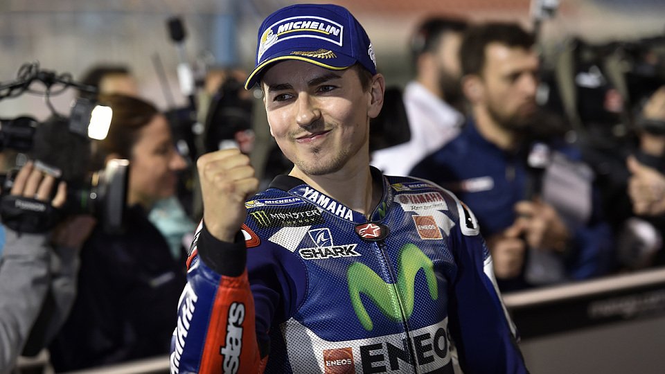 Jorge Lorenzo gewann den Auftakt-GP der MotoGP-Saison 2016 in Katar, Foto: Yamaha