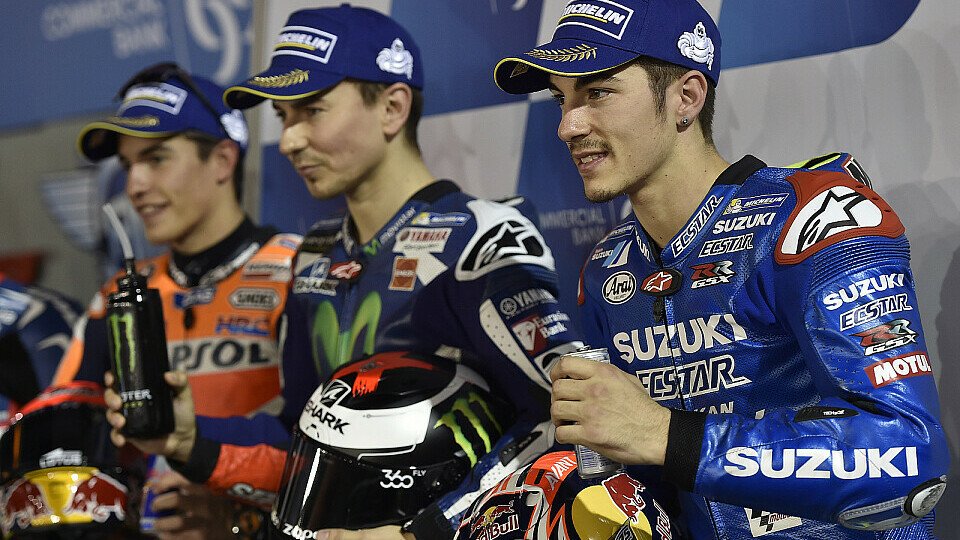 Wird Maverick Vinales nun doch Lorenzos Erbe bei Yamaha?, Foto: Suzuki