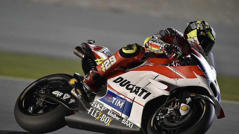 Andrea Iannone wurde im Katar-Qualifying Vierter, Foto: Ducati
