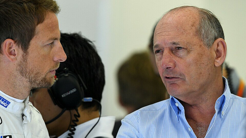 Ron Dennis hat indirekt die Trennung von Jenson Button zum Saisonende angedeutet, Foto: Sutton