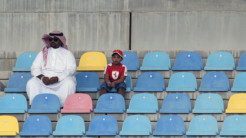 Abstandsregeln wurden in Bahrain auch vor Corona auf den Formel-1-Tribünen eingehalten