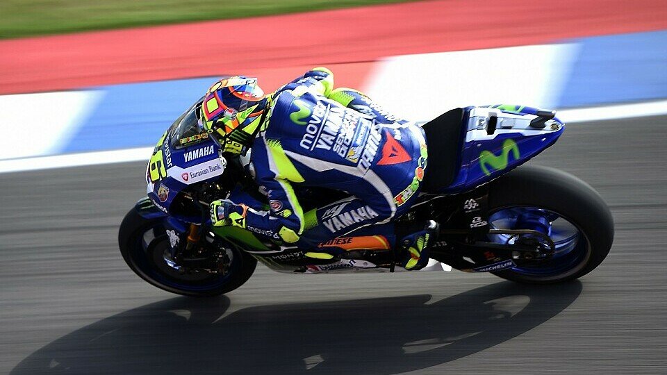 Valentino Rossi sorgte mit Startplatz zwei für eine kleine Überraschung, Foto: Yamaha