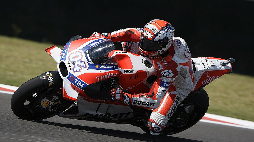 Andrea Dovizioso war im Qualifying schnellerer der beiden Ducati-Werkspiloten, Foto: Ducati