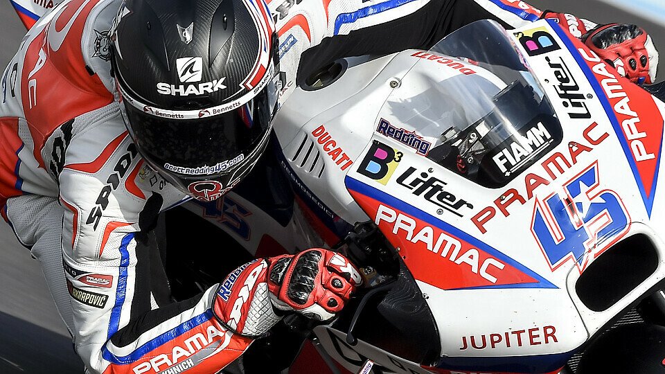 Scott Redding sorgte für besorgte Gesichter bei Ducati, Pramac und Michelin, Foto: Pramac