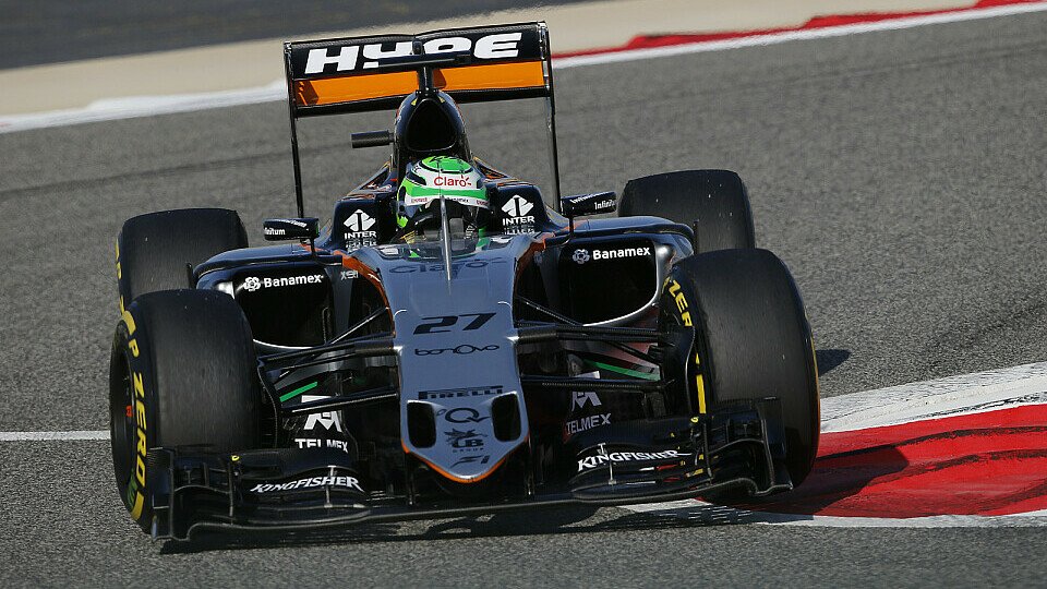 Für Nico Hülkenberg im Force India war beim Bahrain GP nichts zu gewinnen, Foto: Sutton
