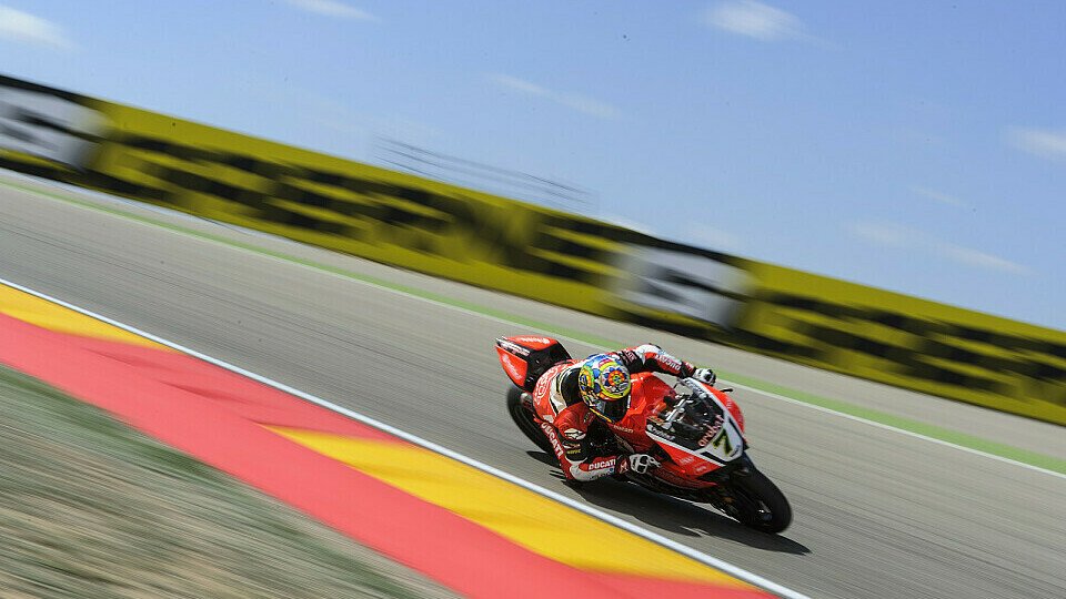 Chaz Davies dominierte in Aragon auch am Sonntag, Foto: Ducati
