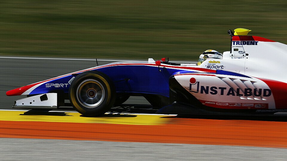 Artur Janosz erzielte die Bestzeit auf dem Circuit Ricardo Tormo in Valencia, Foto: GP3 Series