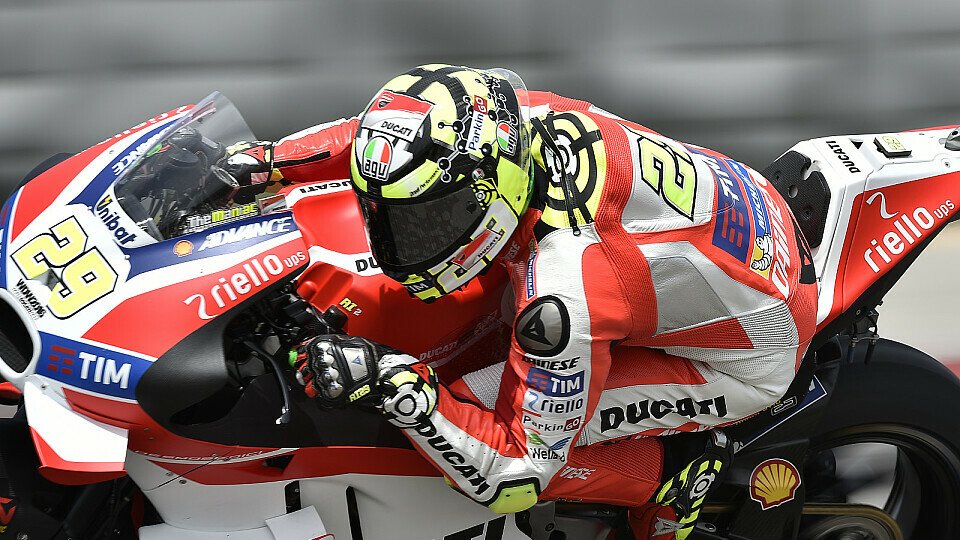 Andrea Iannone preschte in Austin aufs Podium, Foto: Ducati