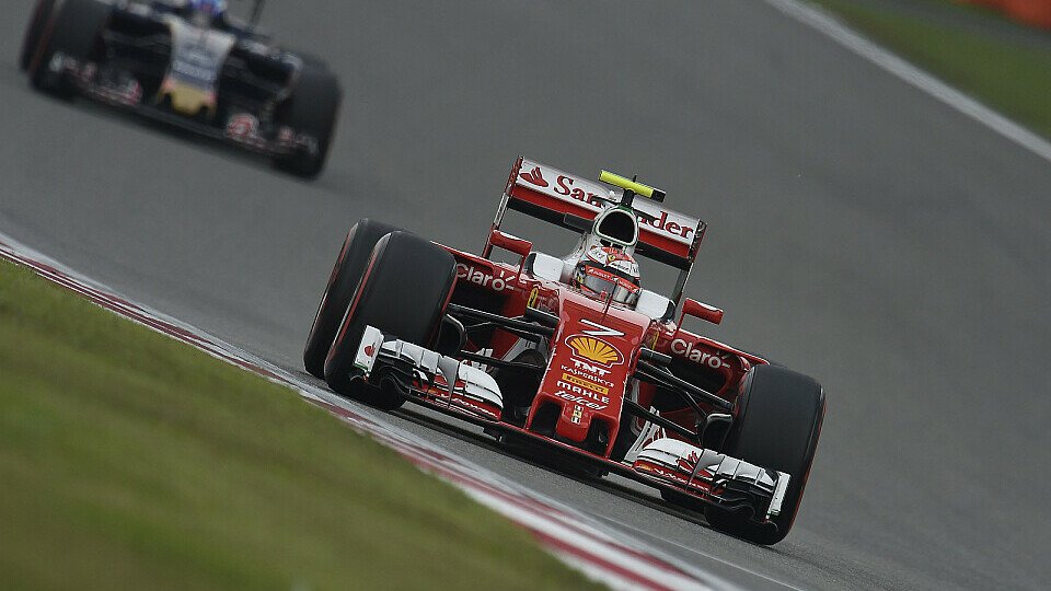 Kimi Räikkönen ärgert sich über Startplatz drei beim China GP, Foto: Ferrari