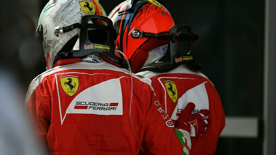 Der Iceman und sein Kollege Sebastian Vettel konnten bisher noch keinen Sieg einfahren, Foto: Sutton