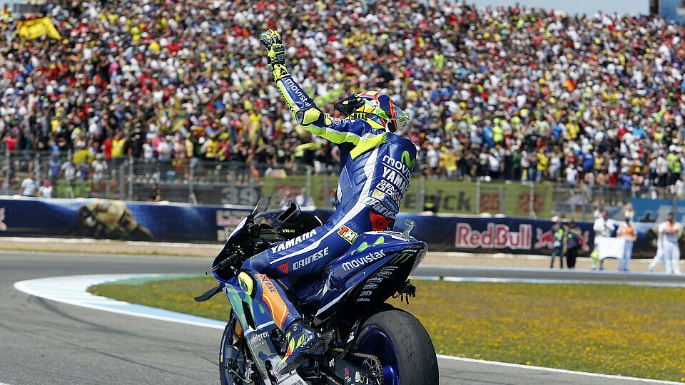 2016 holte Rossi zwei Siege mit der Yamaha und wurde WM-Zweiter, Foto: Milagro