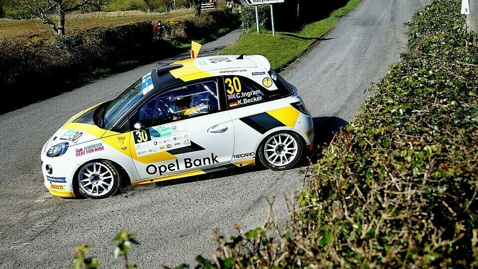 Chris Ingram freut sich auf die Sachsen-Rallye, Foto: Opel