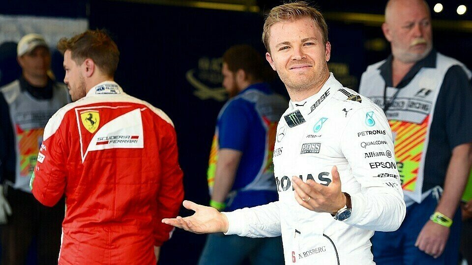 So what? War ich jetzt der Schnellste oder war ich der Schnellste? Nico Rosberg will nichts davon wissen, nur Glück zu haben. Auch, ja - aber nicht nur!, Foto: Sutton