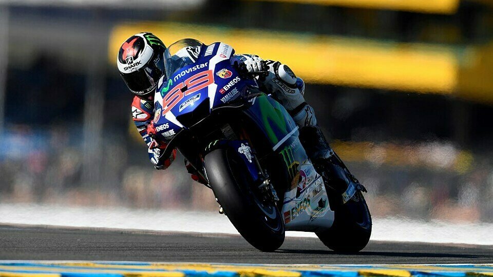 Jorge Lorenzo ließ im letzten Freien Training in Frankreich nichts anbrennen, Foto: Yamaha