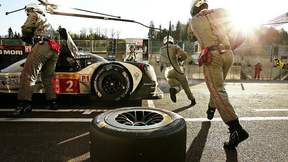 Die 24h von Le Mans werden auch an der Box entschieden, Foto: Porsche