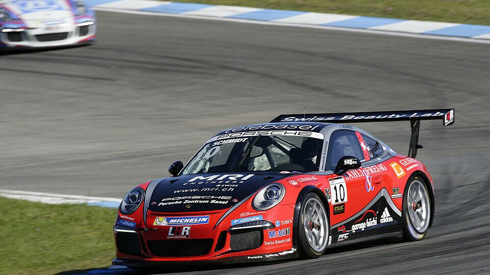 Jeffrey Schmidt siegte am Hockenheimring im Porsche Carrera Cup für Lechner Huber Racing, Foto: Porsche