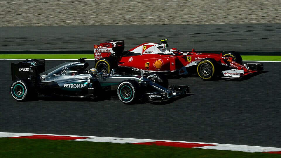 Ferrari scheint mit Mercedes auf Augenhöhe zu sein, Foto: Sutton