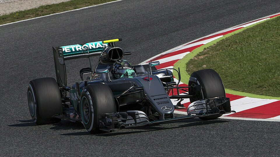 Mercedes-Fahrer Nico Rosberg erzielte im 2. Training auf dem Circuit de Barcelona-Catalunya die Tagesbestzeit, Foto: Sutton