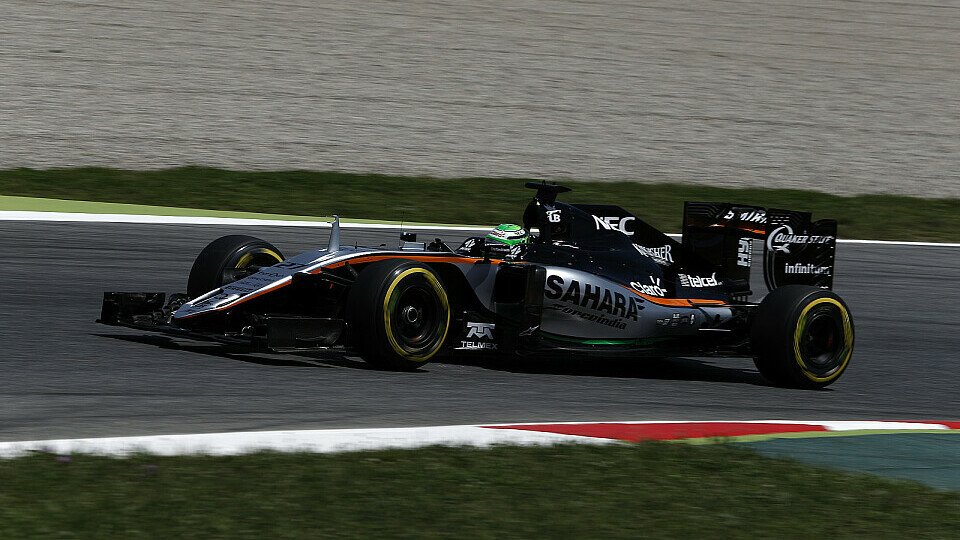 Force India hat eine gute Ausgangsposition für den Spanien GP, Foto: Sutton