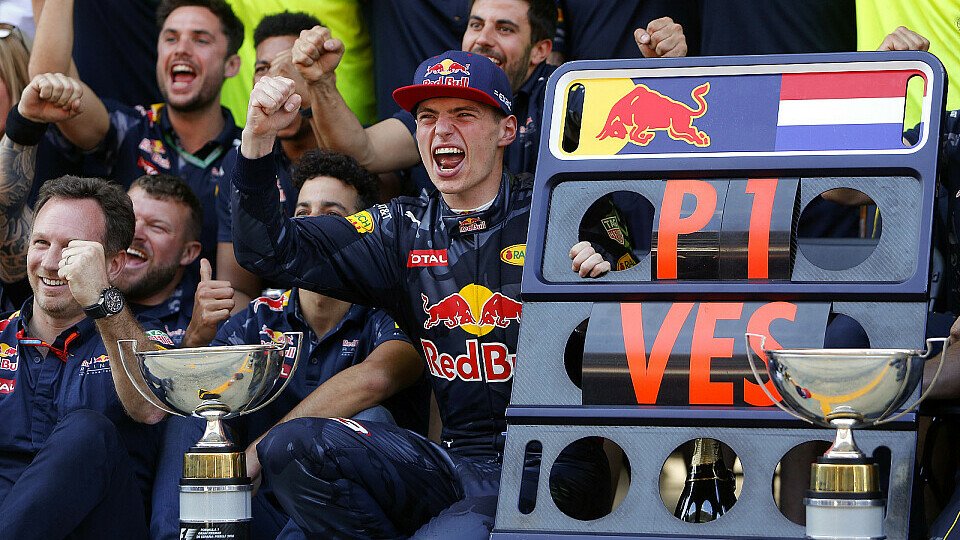 Max Verstappens erster Formel-1-Sieg war in jeder Hinsicht eine Sensation, Foto: Sutton