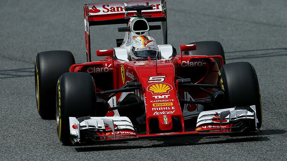 Sebastian Vettel fuhr Bestzeit am ersten Tag, Foto: Sutton